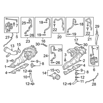 Audi OE - Engine / Transaxle - Turbocharger & Components