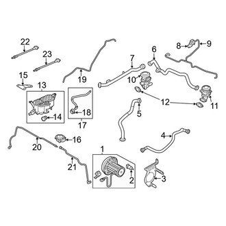 Audi OE - Emission System - Emission Components (Competition / Premium Plus / Prestige)