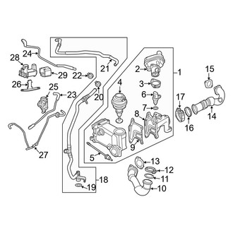 Audi OE - Emission System - Emission Components (Cooler & Components)