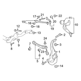 Audi OE - Front Suspension - Suspension Components