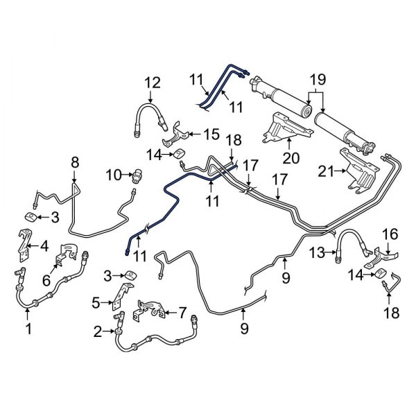 Air Suspension Compressor Line