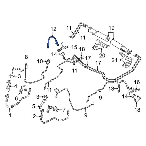 Air Suspension Compressor Line