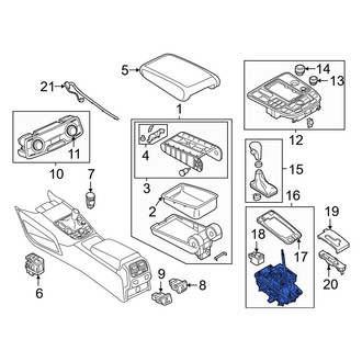 Audi OE - Automatic Transmission Shift Lever