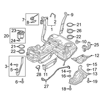 Audi OE - Fuel System Components