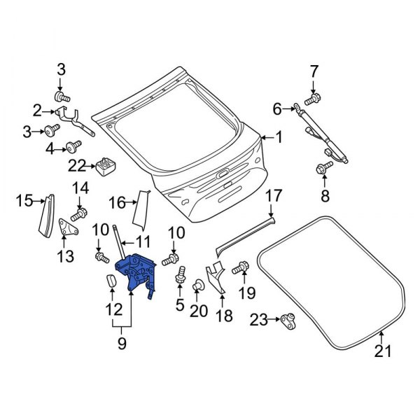 Liftgate Lock Actuator