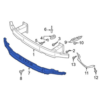 Audi OE - Front Bumper Impact Absorber