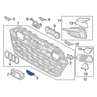 Audi OE - Right Grille Bracket