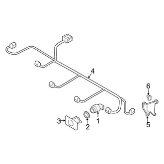 Audi OE - Front Bumper & Grille - Electrical Components (Park Sensors Components), (Premium)