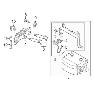 Audi OE - Front Bumper & Grille - Electrical Components (Laser Radar Sensor), (Prestige)