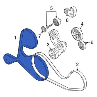 Audi OE - Serpentine Belt