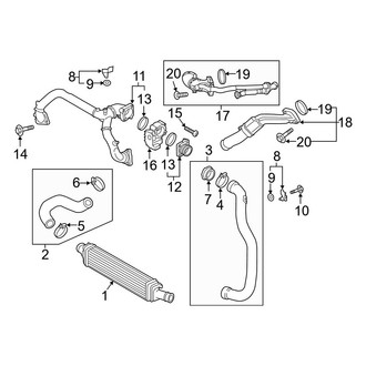 Audi OE - Cooling - Intercooler