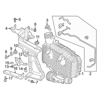 Audi OE - Cooling - Intercooler (Charge Air Cooler)