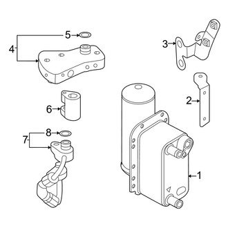 Audi OE - Air Conditioner & Heater - Air Conditioner (Refrigerant Circuit Capacitor), (2.0L)