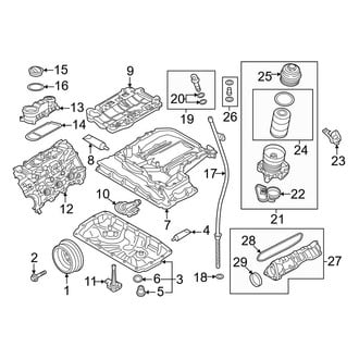 Audi OE - Engine / Transaxle - Engine Parts (3.0L)