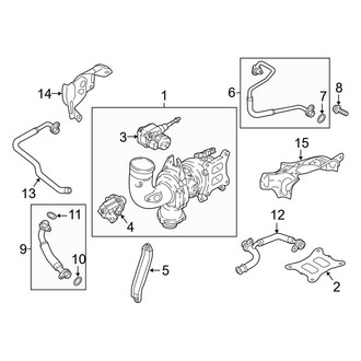 Audi OE - Engine / Transaxle - Turbocharger & Components (2.0L)