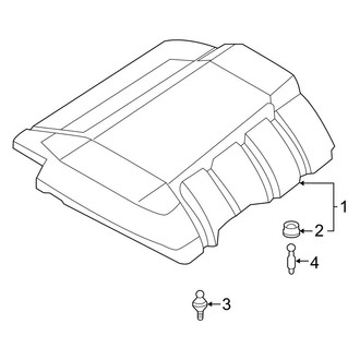 Audi OE - Engine / Transaxle - Engine Appearance Cover (2.0L)
