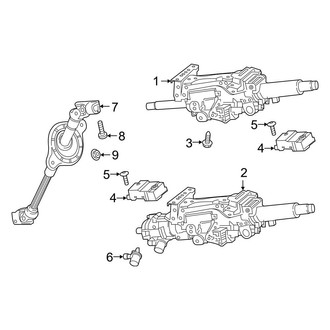 Audi OE - Steering Column Assembly
