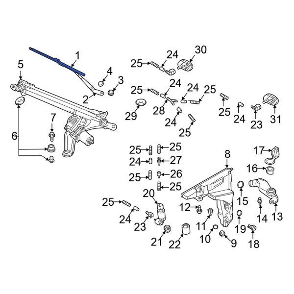 Windshield Wiper Blade