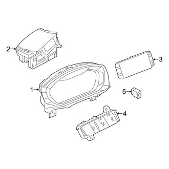 Audi OE - Instrument Panel - Cluster & Switches