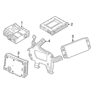 Audi OE - Instrument Panel - Sound System (Modules and Components)