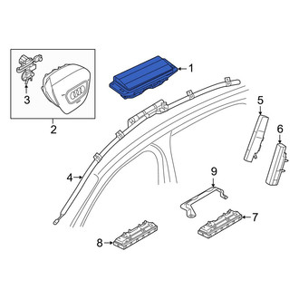 Audi OE - Upper Instrument Panel Air Bag