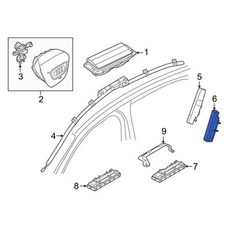 Audi OE - Front Right Seat Air Bag