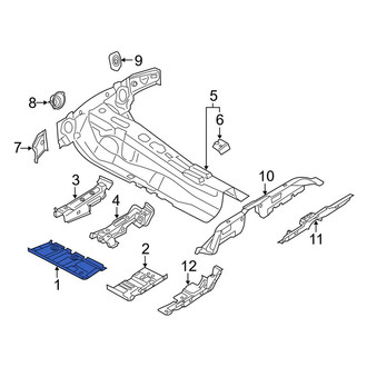 Audi OE - Front Left Floor Pan