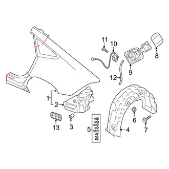 Audi OE - Quarter Panel & Components
