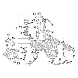 Audi OE - Fuel System Components (Premium / Premium Plus / Prestige)