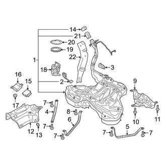 Audi OE - Fuel System Components (Premium Plus / Prestige 2.0L)
