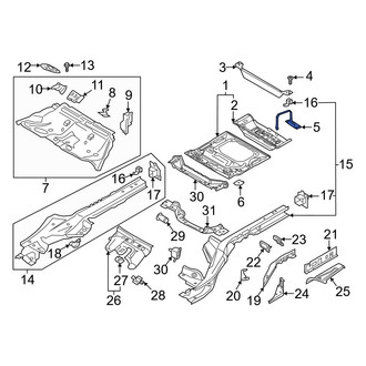 Audi OE - Spare Tire Lock