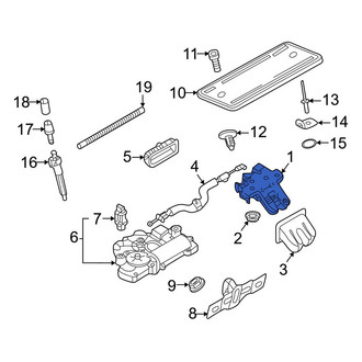 Audi OE - Rear Liftgate Latch