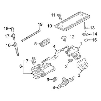 Audi OE - Lift Gate - Lock & Hardware