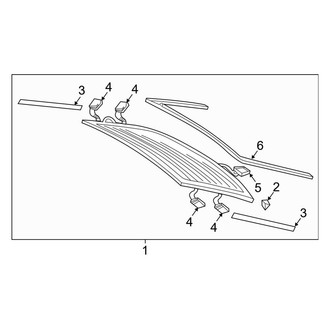 Audi OE - Lift Gate - Glass