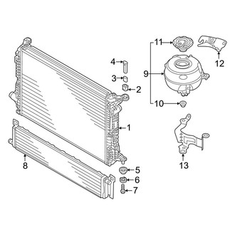 Audi OE - Cooling - Radiator & Components