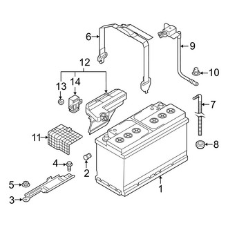 Audi OE - Electrical - Battery (12 Volt)