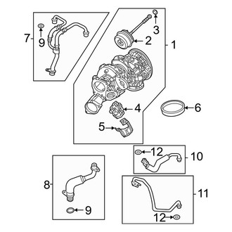 Audi OE - Engine / Transaxle - Turbocharger & Components