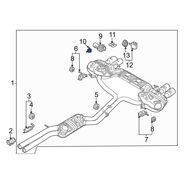 Exhaust Bolt Spring