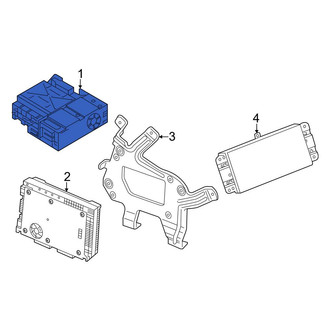 Audi OE - Radio Control Unit