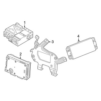 Audi OE - Instrument Panel - Sound System (Modules and Components)