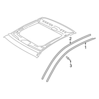 Audi OE - Roof - Exterior Trim