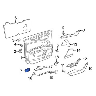 Audi OE - Front Door Interior Reflector