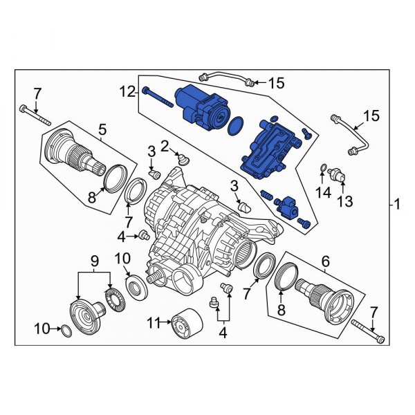 Differential Lock Motor