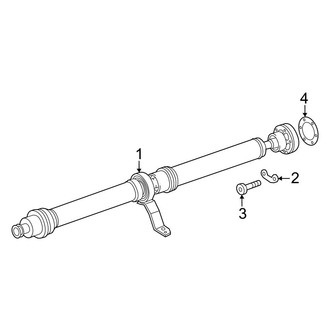 Audi OE - Rear Suspension - Drive Shaft