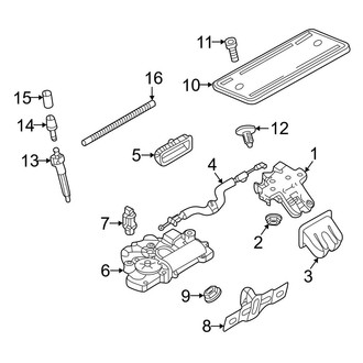 Audi OE - Lift Gate - Lock & Hardware