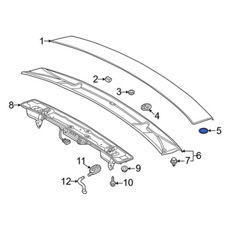 Audi OE - Spoiler Gasket