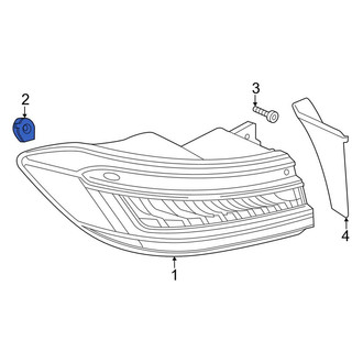 Audi OE - Tail Light Nut
