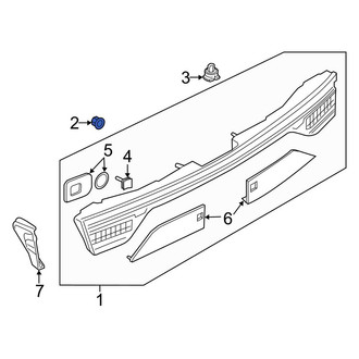 Audi OE - Tail Light Nut