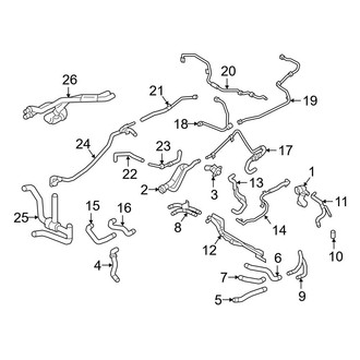 Audi OE - Cooling - Hoses & Lines (Main)