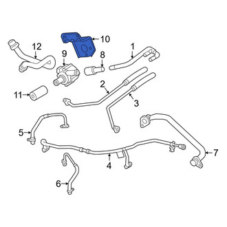 Audi OE - Engine Water Pump Bracket